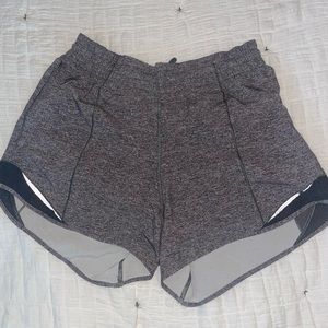 Lululemon Hotty Hot High Rise 4” Short - Grey - Size 6